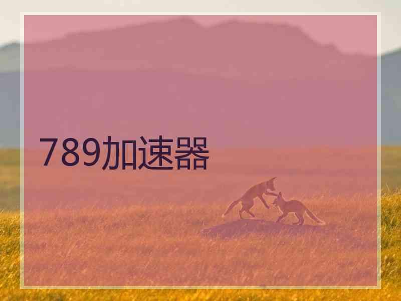 789加速器 789加速器